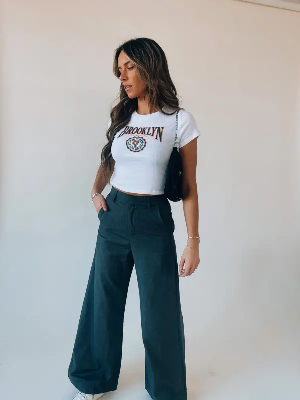 Joelle Wide Leg Trouser-75615