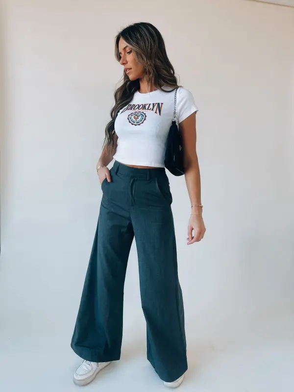 Joelle Wide Leg Trouser