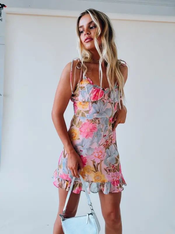 Sadie Floral Mini Dress