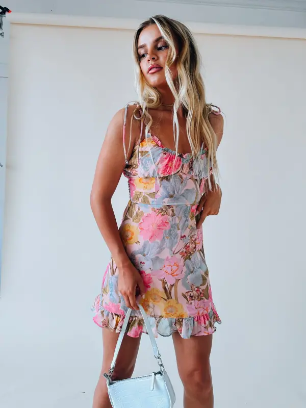 Sadie Floral Mini Dress