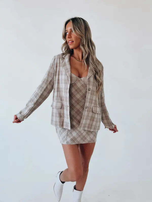 Blake Plaid Blazer-69867