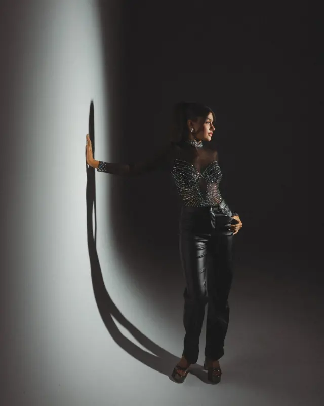 Kourtney Rhinestone Mesh Bodysuit